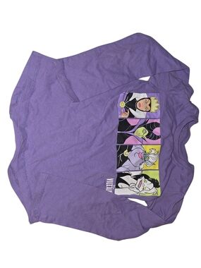 Long Sleeve Purple Villains Shirt XS Girls